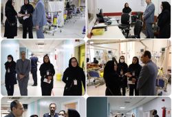 بازدید میدانی معاون توسعه و مدیر پرستاری مجتمع از اورژانس عدالتیان